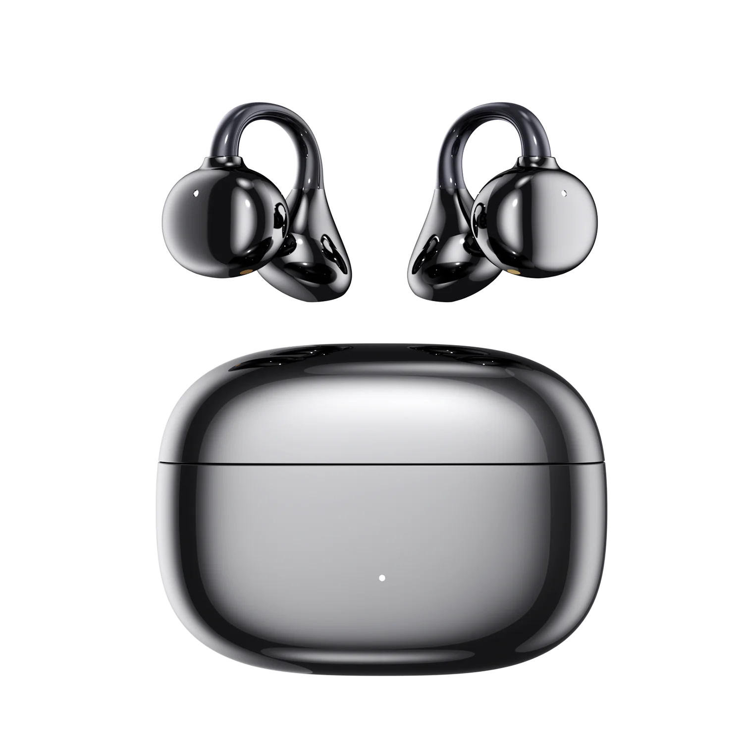 Ear Clip Headphones Bluetooth Earphones Smart Earbuds Touch Portable Earphones Earbuds Noise Wireless Language Headphones