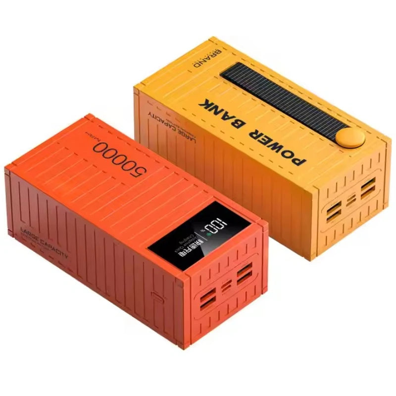 50000mAh Power Bank 22.5W PD Charger Powerbank Large Battery Capacity Power Station Fast Charging for IPhone Xiaomi Huawei