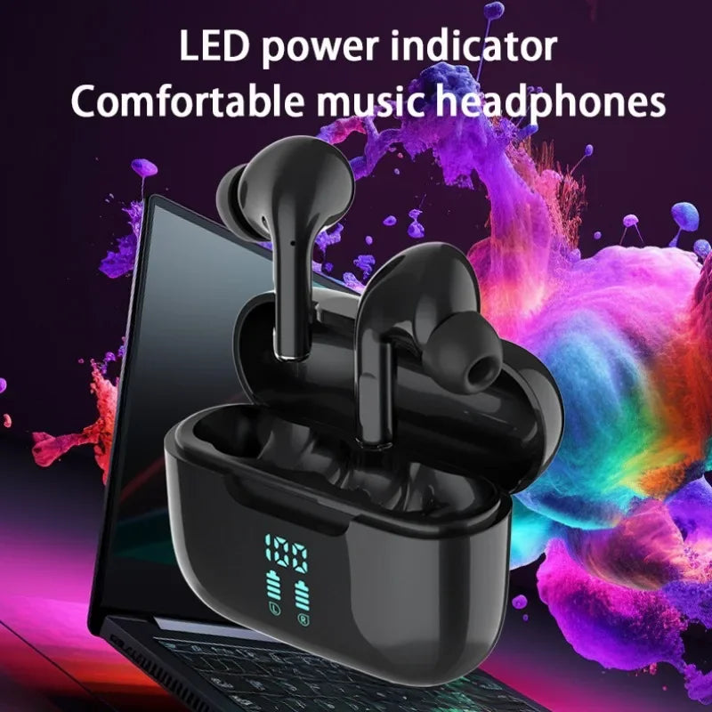 Wireless Bluetooth Earphones TWS HIFI Stereo Sound Headphones Led Display ENC Earbuds HD Music Sport Headset with Mic
