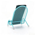 Wrought Iron Phone Stand Heavy Duty Base Ergonomic Design For Bed And Desk Secure Grip For Smartphones Tablets