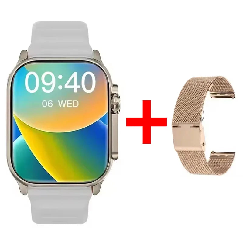 2026 New Watch 10 Ultra Smart Watch 49mm New NFC Men Women GPS Track Bluetooth Call BT Music Games Wireless Charging Smartwatch