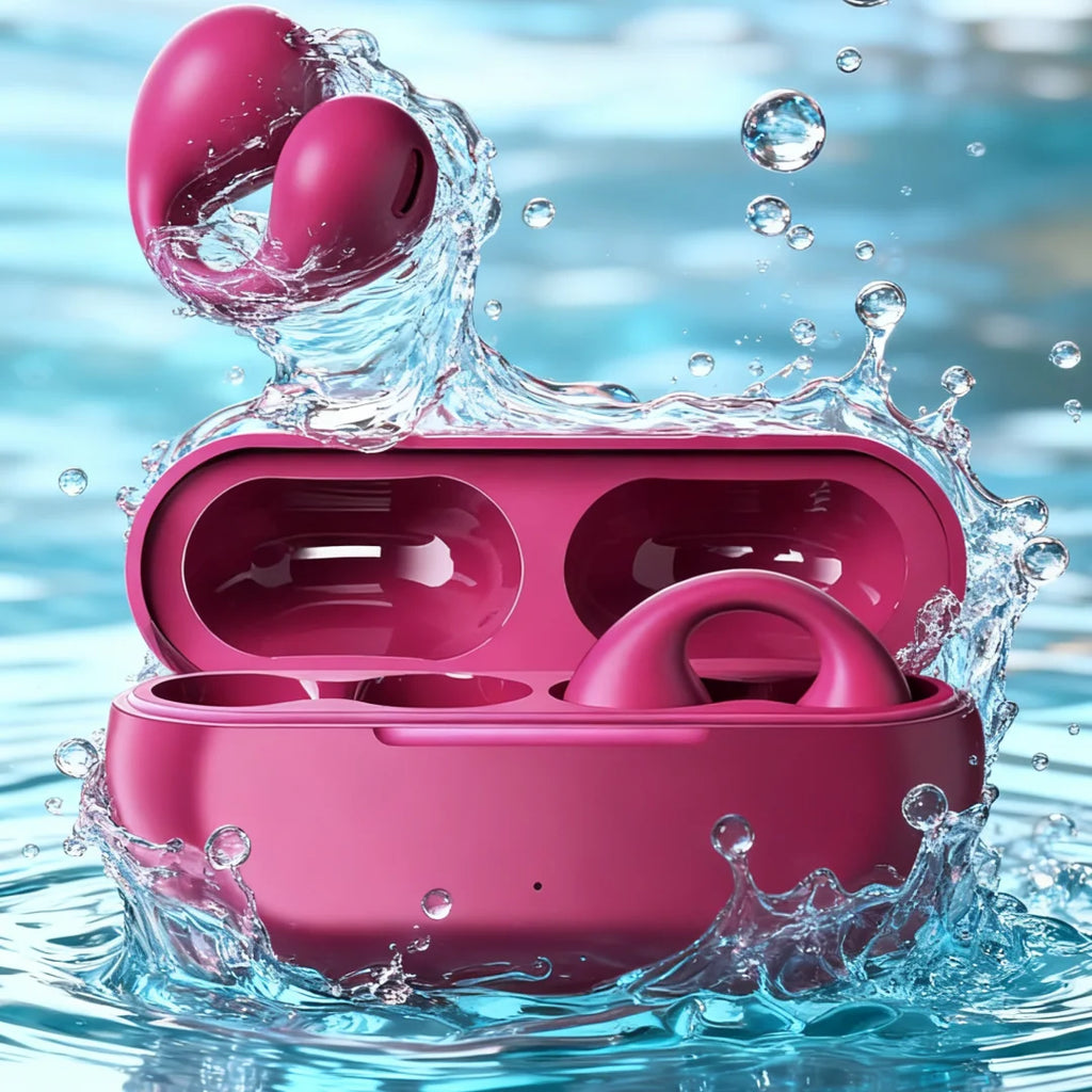 Wireless Bluetooth Earclip Earphone Outdoor Sport Earbud With Charging Bin HIFI Sound Earbud For Xiaomi Running Painless Headset