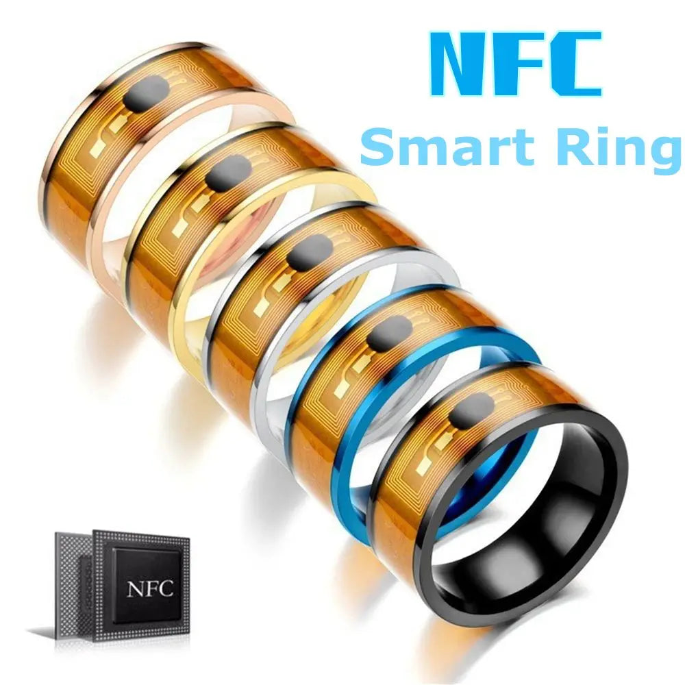 NEW Multifunctional Android Phone Equipment Technology NFC Finger Ring Smart Intelligent Wearable Connect