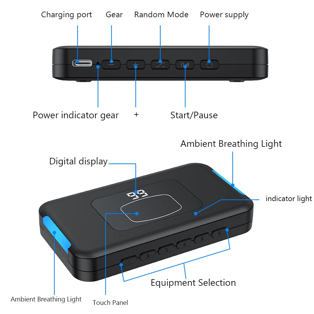 Smart Phone Wireless Auto Screen Clicker Bluetooth-Compatible 199 Gear Adjust Auto Physical Screen Tapper Auto Clicking Device