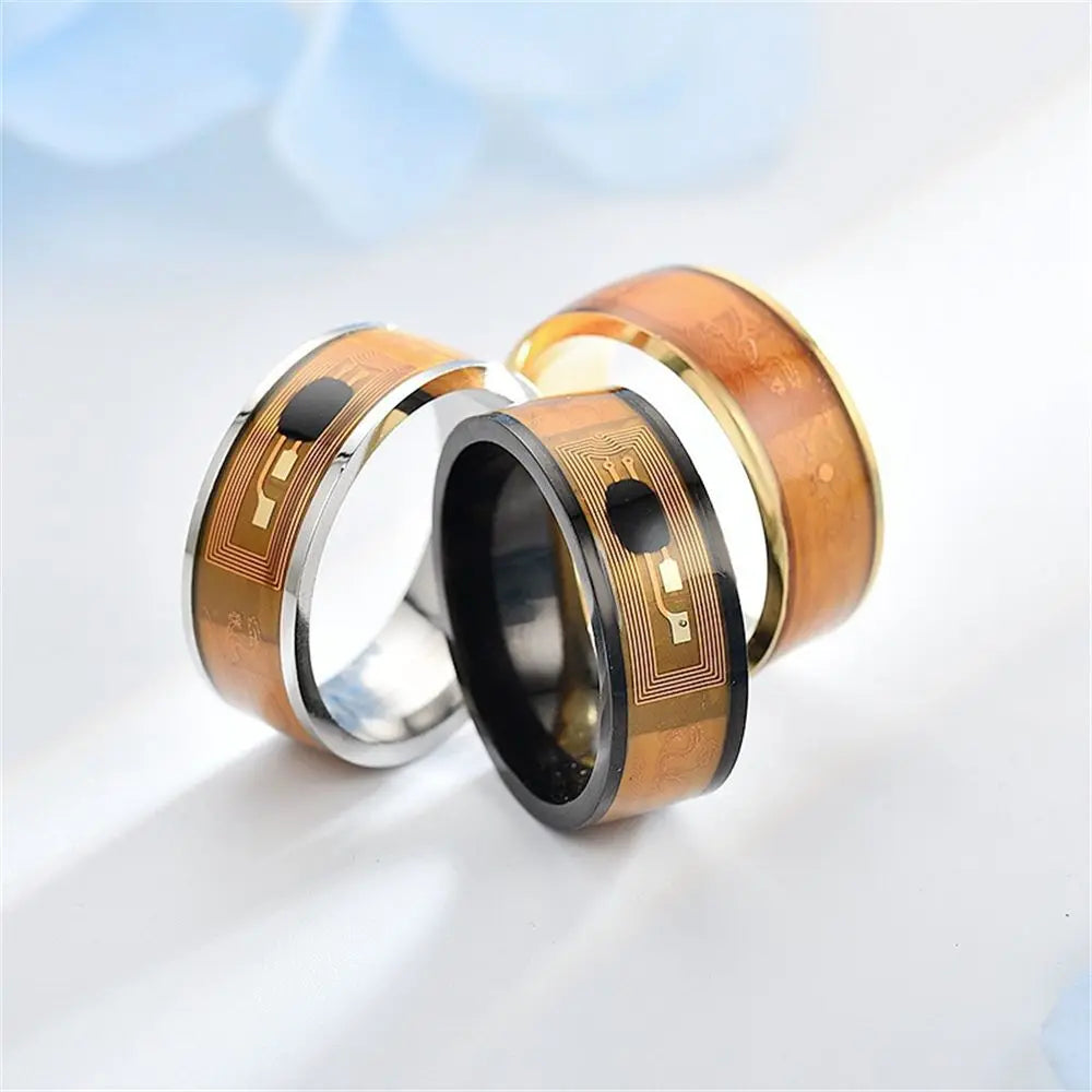 NEW Multifunctional Android Phone Equipment Technology NFC Finger Ring Smart Intelligent Wearable Connect
