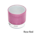 Wireless Bluetooth Speaker Crack LED Light USB SD Card Subwoofer For PC Mobile Phone Small Speaker For PC Laptop Phone Sound Box