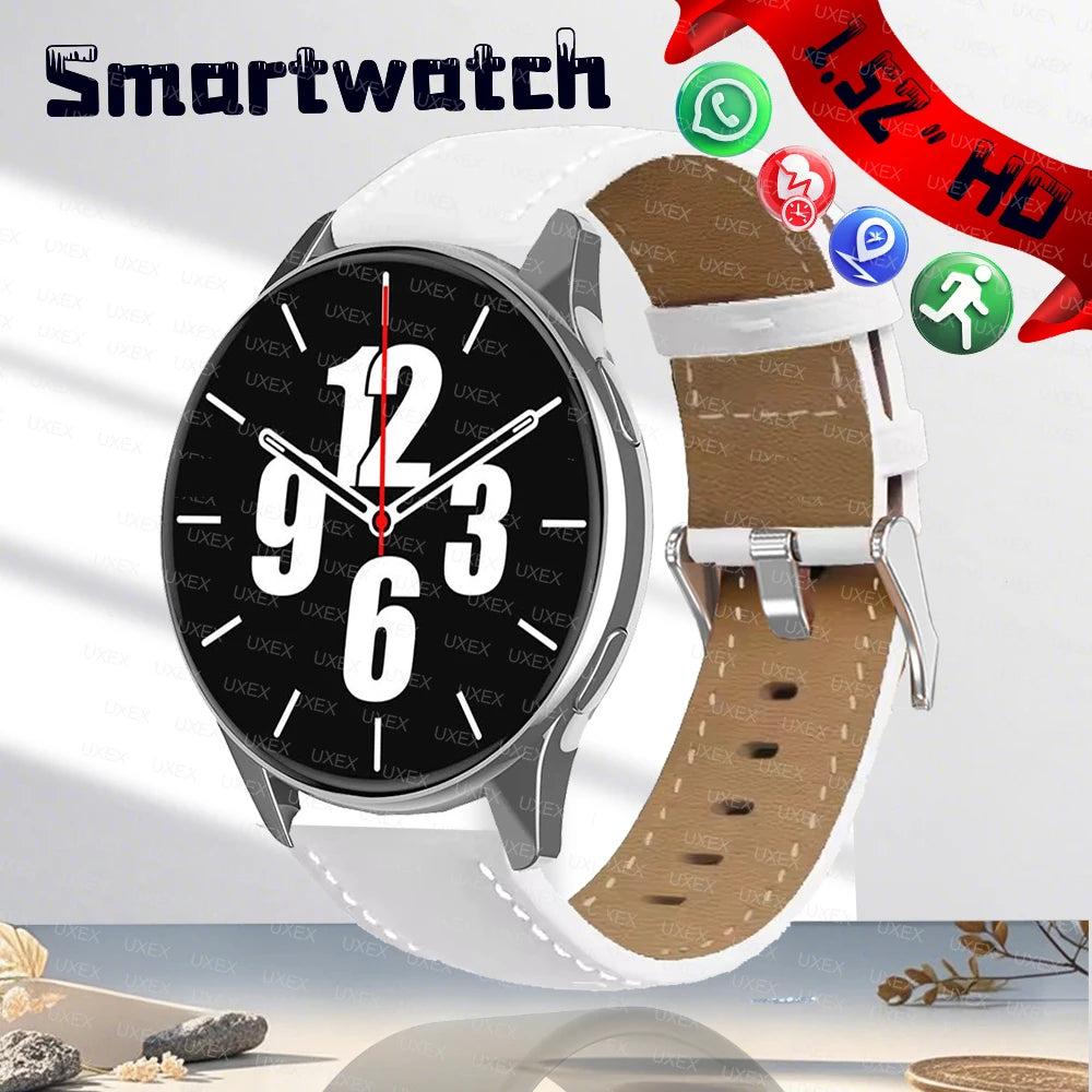 New Smart Watch 1.52’ Full Screen Smartwatch Bluetooth Calls Watches Men And Women Fitness Bracelet Custom Watches Face Box Plus