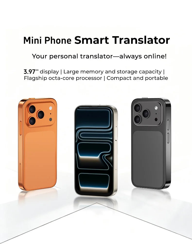 Mini Phone Android 10.0 Smart Watch 3.97 Inches 8GB RAM 256GB ROM Dual SIM Standby Play Store 4G Little Smart Watch Phone