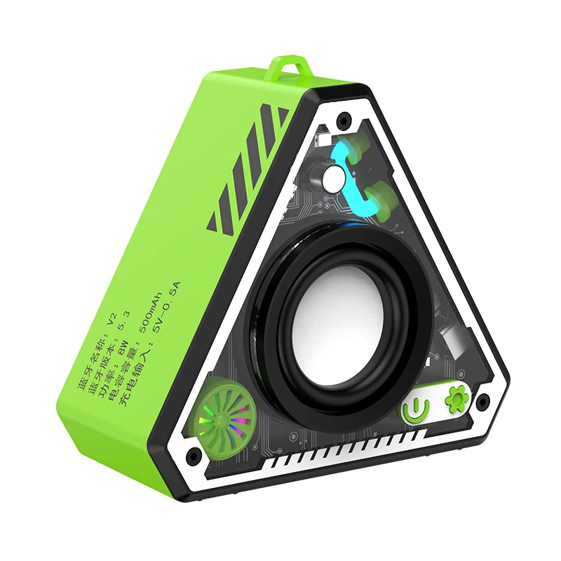 Portable TWS Bluetooth Speaker Audio Subwoofer Mini Wireless Portable Speaker HiFi Music Surrounding Sound Outdoor Loudspeaker