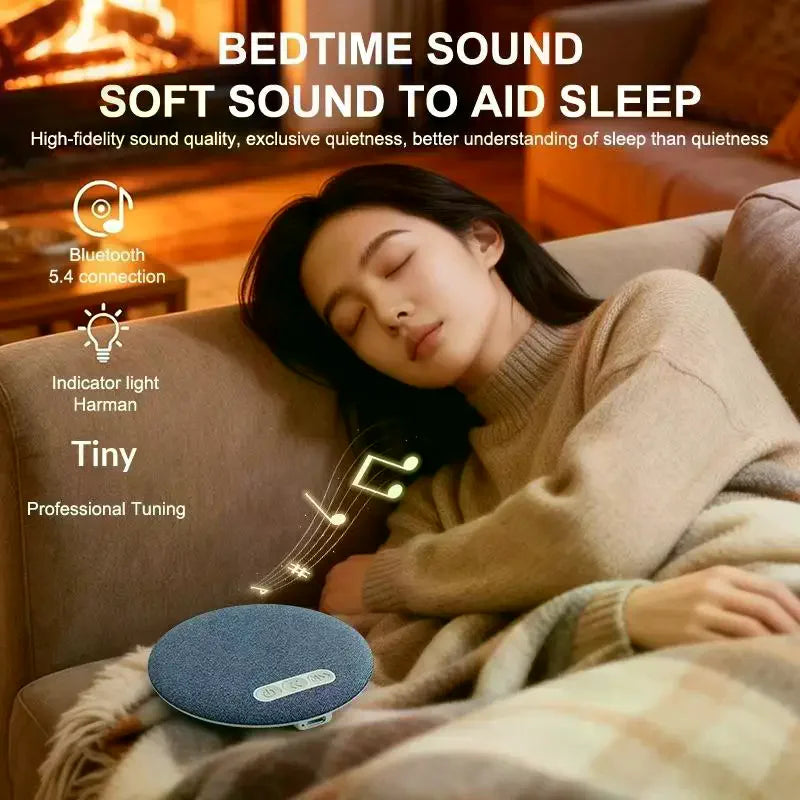 Sleeping Bluetooth Speaker With Built In White Noise And Low Volume Perfect For Night Rest Audiobook Podcast Listening