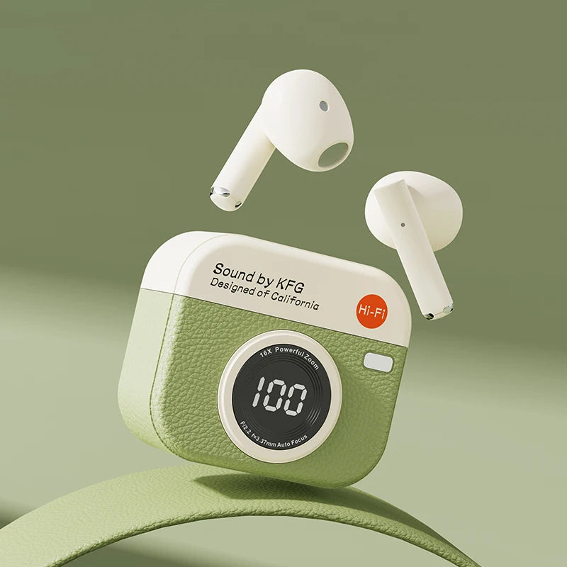 2026 NEW Bluetooth 5.3 Earbuds Wireless Headphones Power LED Digital Display HiFi Gaming Headsets Waterproof Sports Earbuds