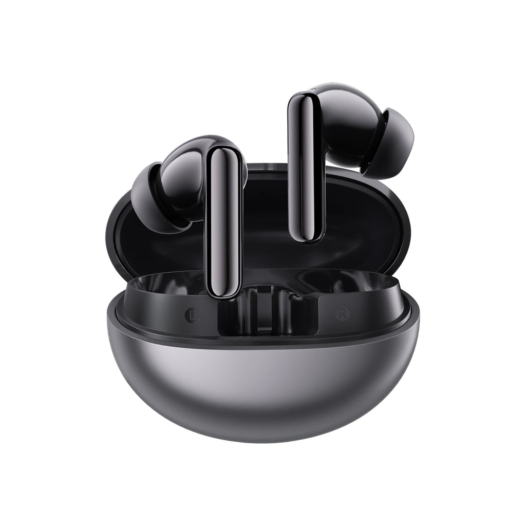 HAYLOU Flowbuds N55 Wireless Earbuds 54dB Adaptive ANC Bluetooth 6.0 LDAC Hi-Res Audio 6-Mic HD Call Earphones 40H Playback IPX5