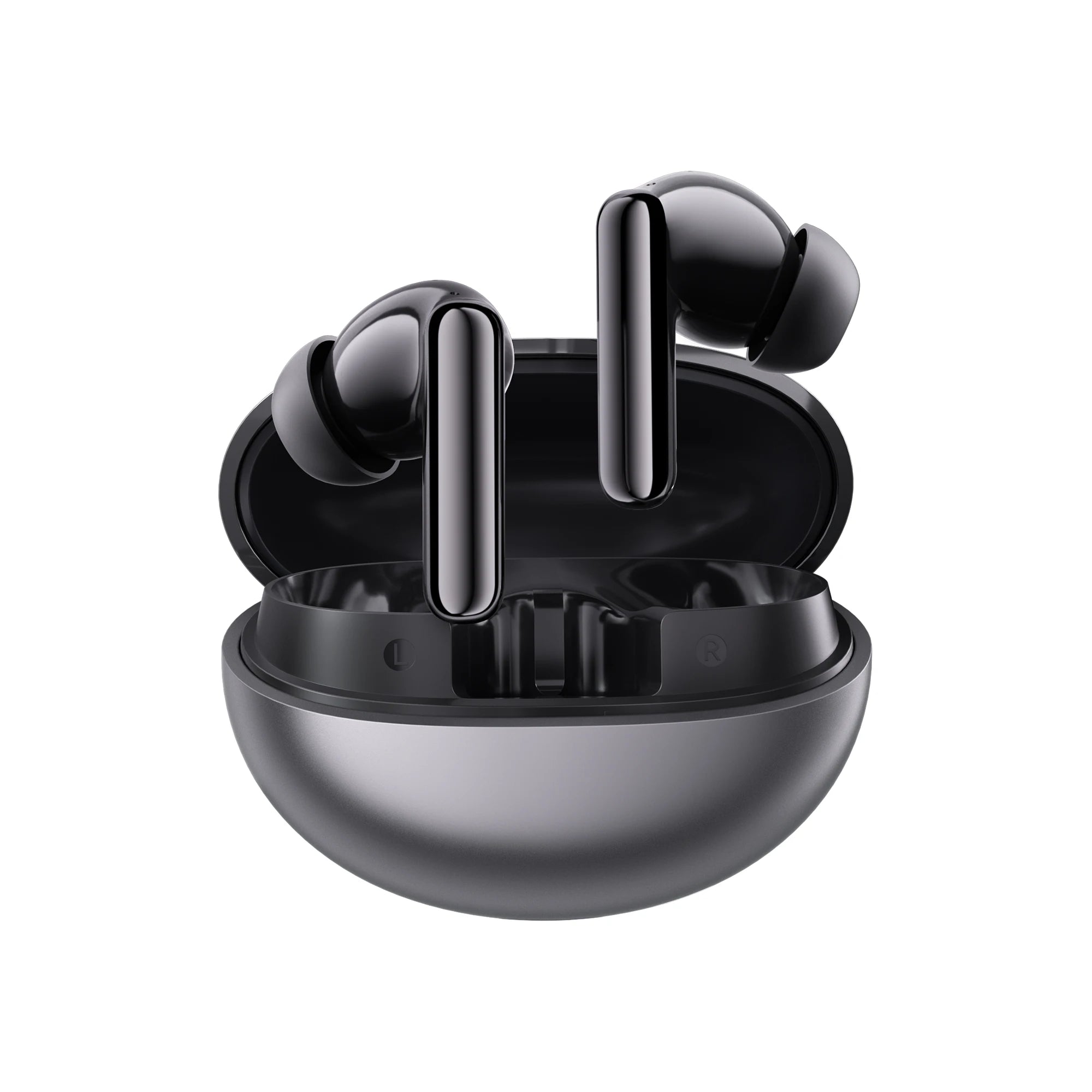 HAYLOU Flowbuds N55 Wireless Earbuds 54dB Adaptive ANC Bluetooth 6.0 LDAC Hi-Res Audio 6-Mic HD Call Earphones 40H Playback IPX5