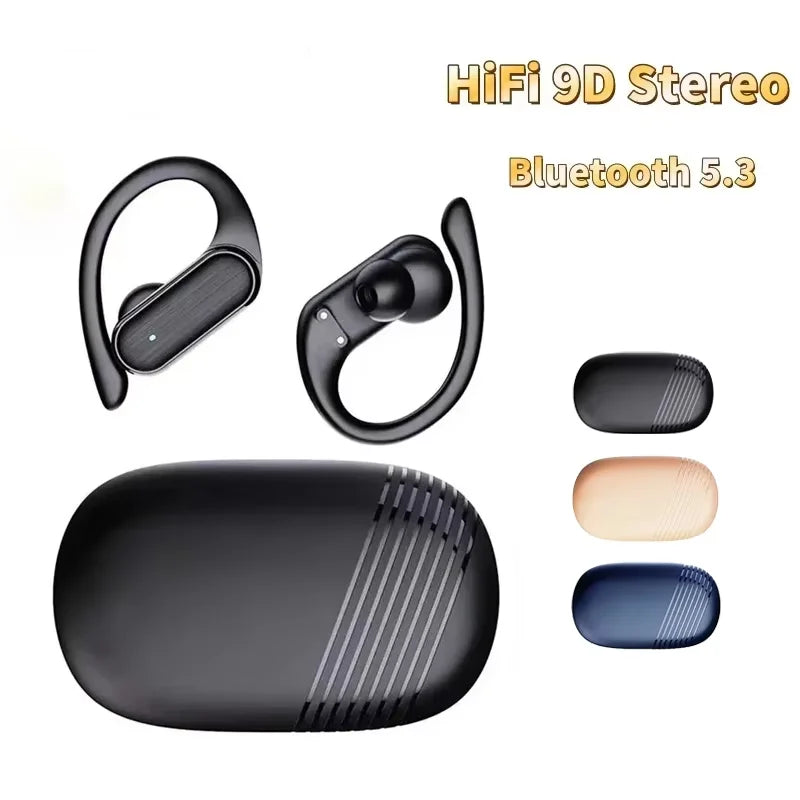 Wireless Bluetooth earphones A520 Headset HD Sound Quality Stereo Headphones Touch Light Mini High Quality Earbuds Anti-Sweat