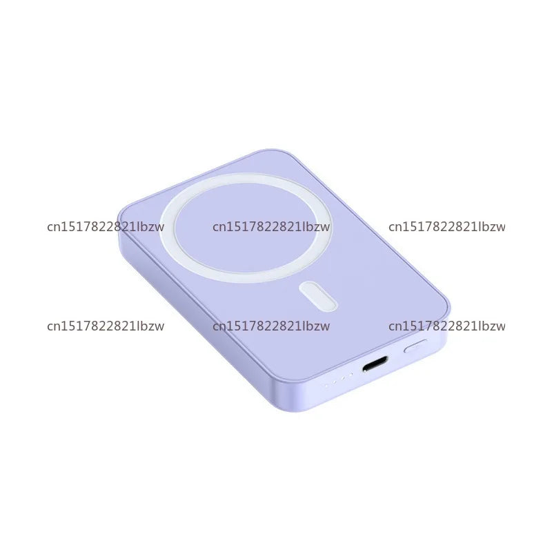 Wireless magnetic power bank fast charging compact and portable power bank