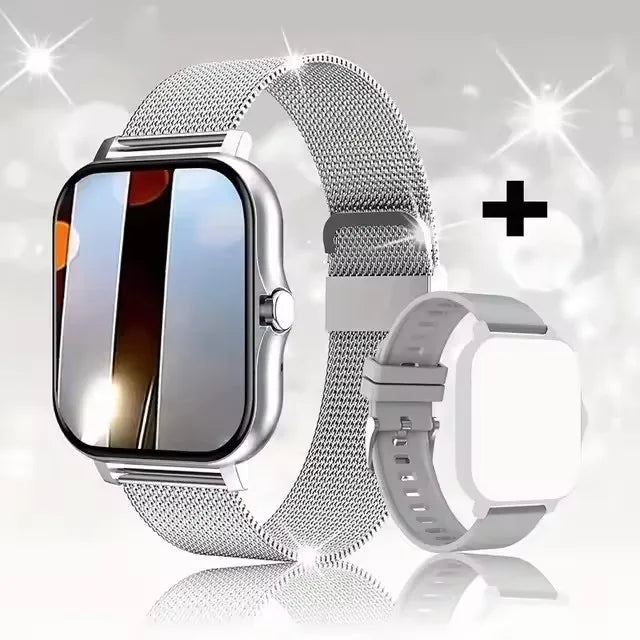 NEW Fashion SmartWatch Android Phone 2.01" Color Screen Full Touch Custom Dial Watch Women Bluetooth Call Smart Watch Men HT30