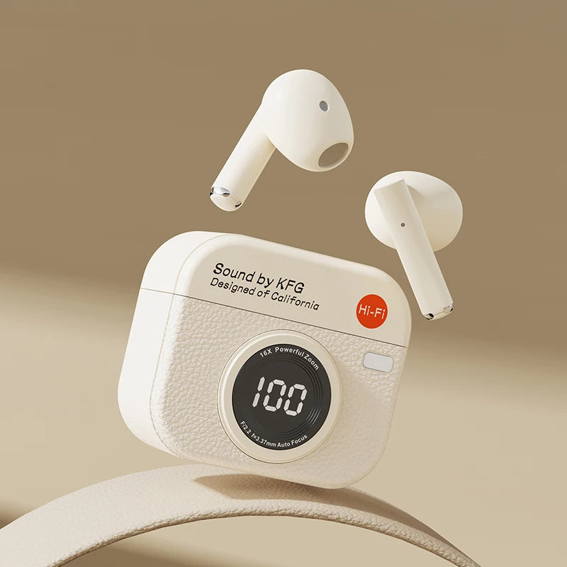 2026 NEW Bluetooth 5.3 Earbuds Wireless Headphones Power LED Digital Display HiFi Gaming Headsets Waterproof Sports Earbuds
