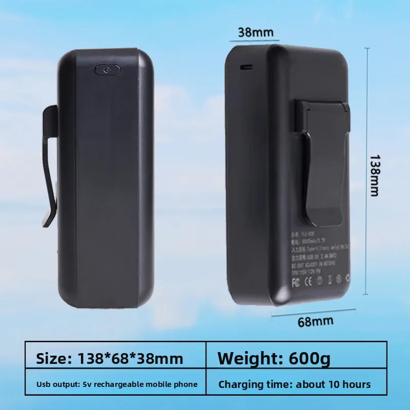 12V 19V 24V 36V Air-conditioned Suit Power Bank for Cooling Workwear Air Conditioned Clothing and Fan Clothes Accessories