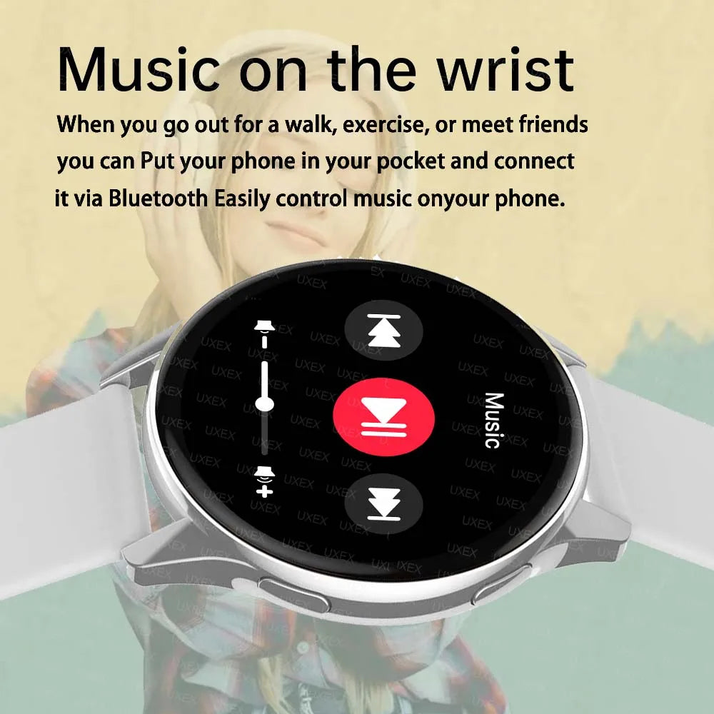 New Smart Watch 1.52’ Full Screen Smartwatch Bluetooth Calls Watches Men And Women Fitness Bracelet Custom Watches Face Box Plus