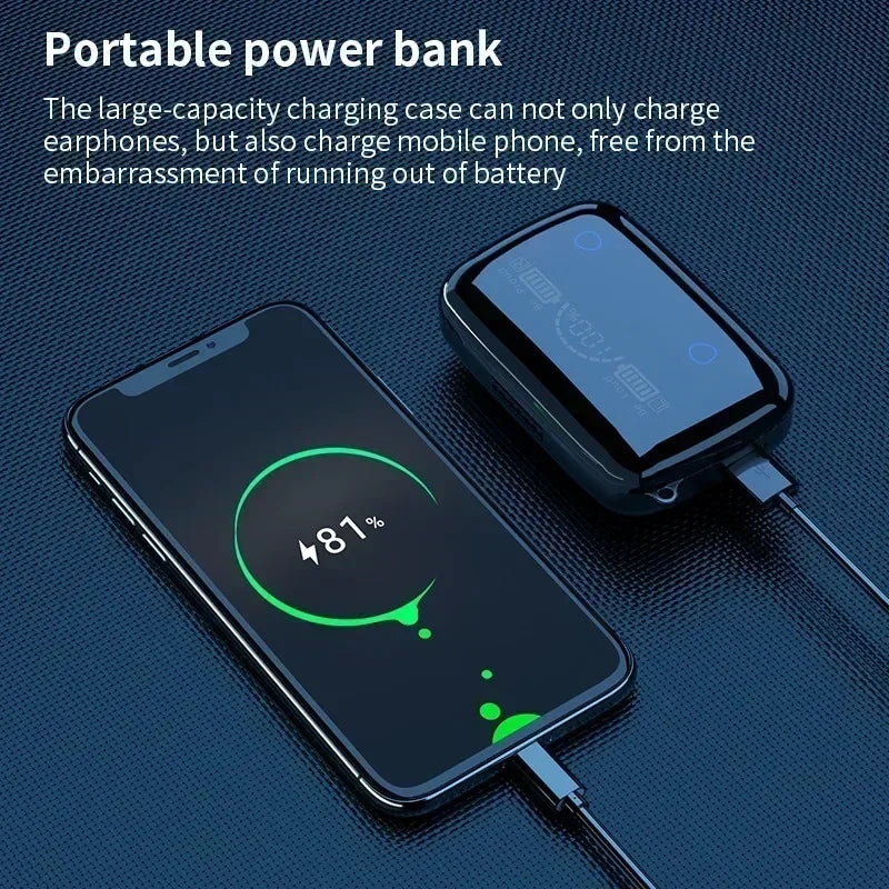 Bluetooth Earphones Bluetooth Earbuds Smart-touch Bluetooth Headphones Allow Seamless Volume Control Without Reaching for Phones