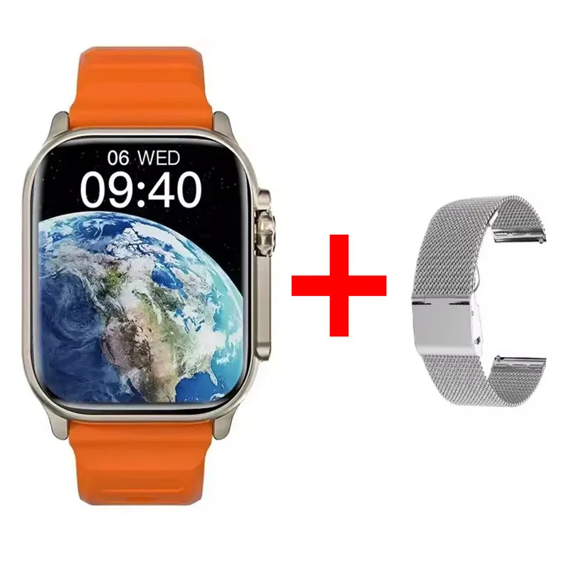 2026 New Watch 10 Ultra Smart Watch 49mm New NFC Men Women GPS Track Bluetooth Call BT Music Games Wireless Charging Smartwatch
