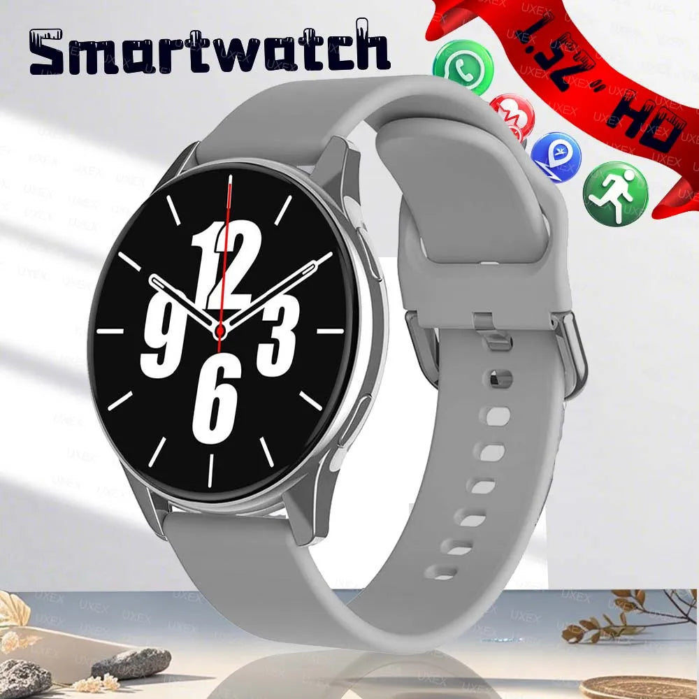 New Smart Watch 1.52’ Full Screen Smartwatch Bluetooth Calls Watches Men And Women Fitness Bracelet Custom Watches Face Box Plus