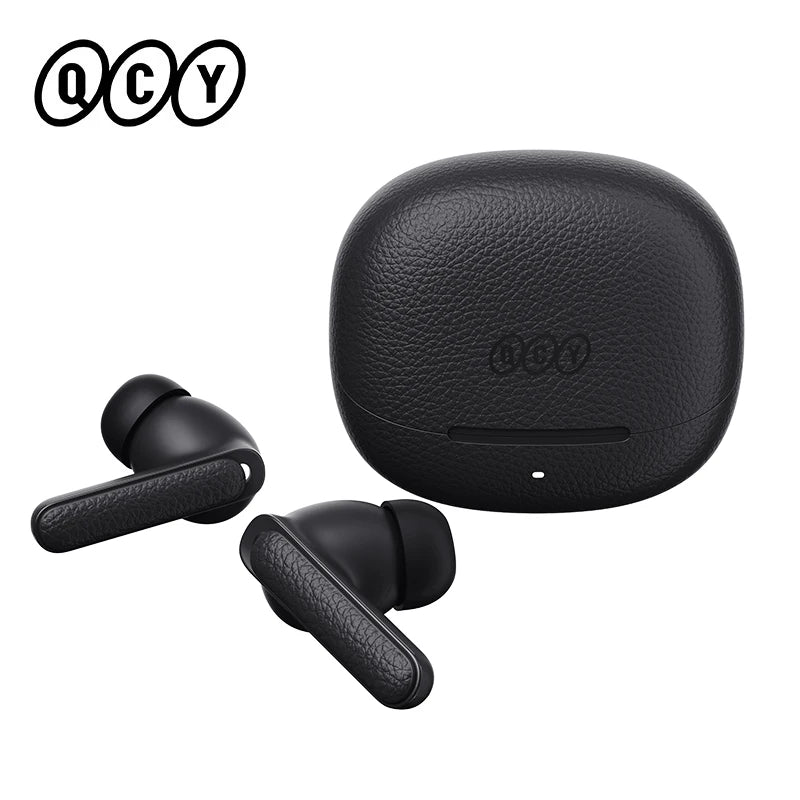 QCY Buds ANC -45dB Adaptive Noise Cancelling Wireless Bluetooth 5.4 Earbuds 6 Mics Clear Call 10mm Dynamic Driver Earphone 25Hrs