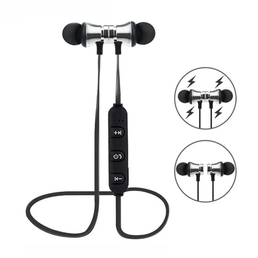 Bluetooth 4.2 Stereo Sound Bluetooth Earphone Sports Running Earbuds For Android iOS Smartphones Commuting Music Call Accessory