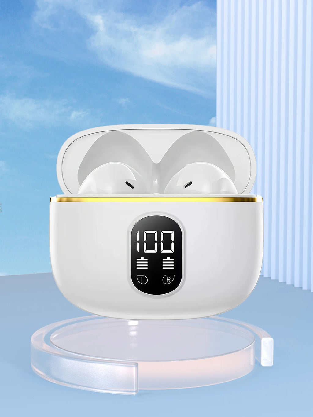 Premium Bluetooth Headphones - High-Quality Wireless Earbuds for Superior Sound Experience, Comfortable Fit & Long Battery Life