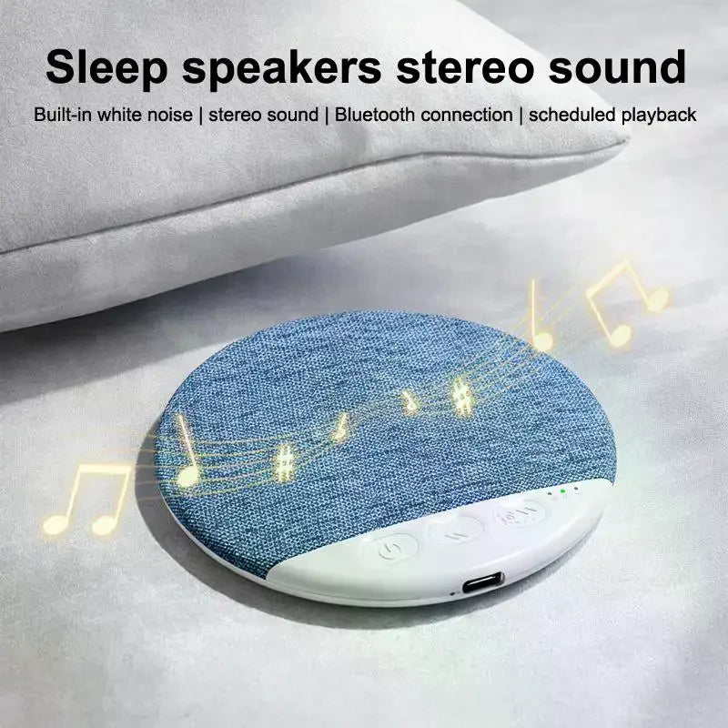 Sleeping Bluetooth Speaker With Built In White Noise And Low Volume Perfect For Night Rest Audiobook Podcast Listening