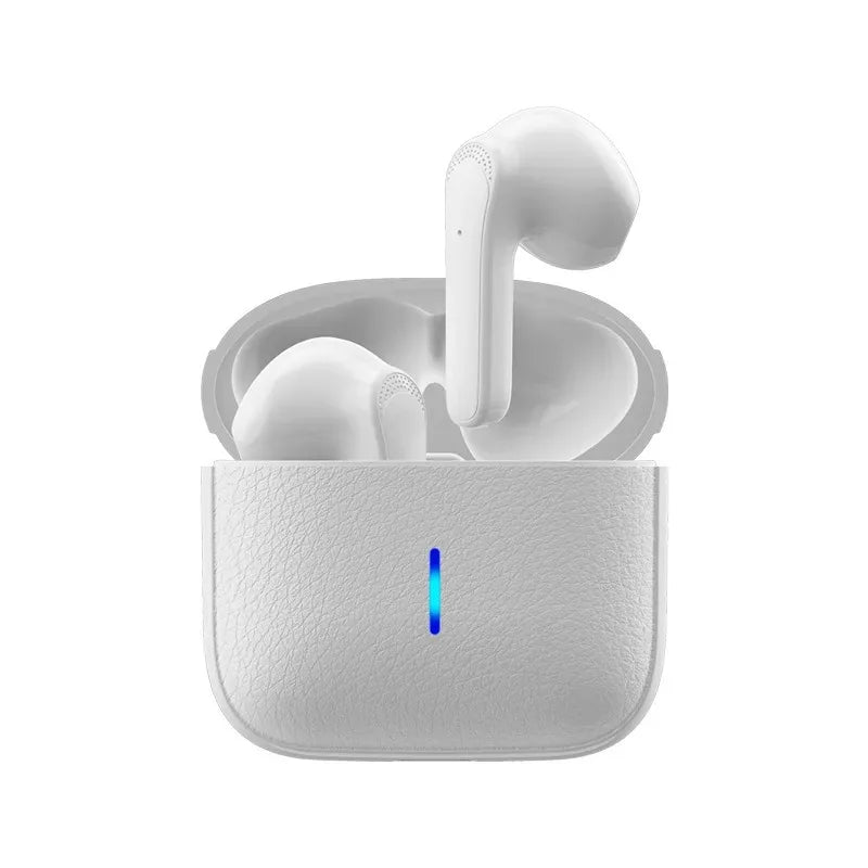 Wireless Earbuds Bluetooth 5.3 Superior Stereo Sound Earphones with Touch Control Semi-In-Ear Design Built-in Microphone
